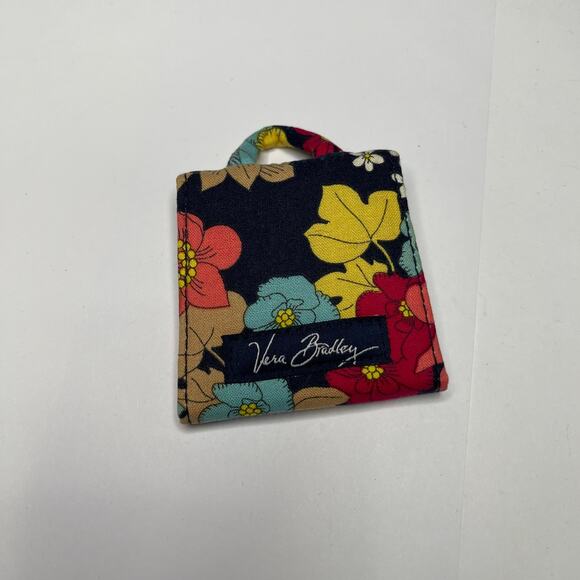 Vera Bradley lanyard and mirror matching dark fall pattern set - Picture 3 of 16